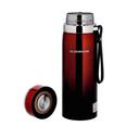 Olsenmark Stainless Steel Vacuum Bottle, 600ml, OMVF2484 | Double Wall Insulation | Drink Hot or Cold for 12 Hours | Stainless Steel Thermos For Cold & Hot Beverages | 2 Years Warranty - SW1hZ2U6NDEzMjQ1