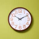 Olsenmark Wall Clock - Large Round Wall Clock, Modern Design - Easy To Read - Round Decorative Wall