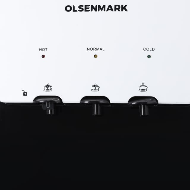 Olsenmark Hot & Cold Water Dispenser With Refrigerator - Cold Temperature: 6-10C - Hot Temperature - 178946