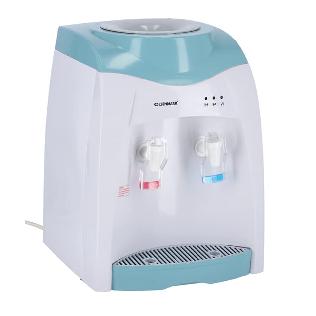 Olsenmark Hot & Normal Water Dispenser - Top Loading - Mini Dispenser - Hot Water Temperature: 85-95
