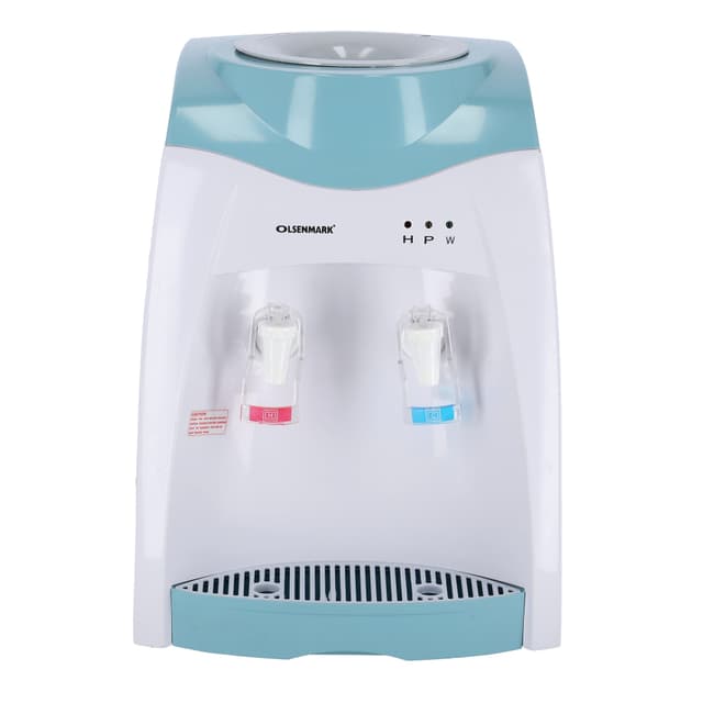 Olsenmark Hot & Normal Water Dispenser - Top Loading - Mini Dispenser - Hot Water Temperature: 85-95
