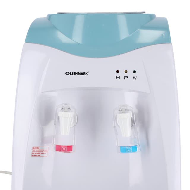 Olsenmark Hot & Normal Water Dispenser - Top Loading - Mini Dispenser - Hot Water Temperature: 85-95
