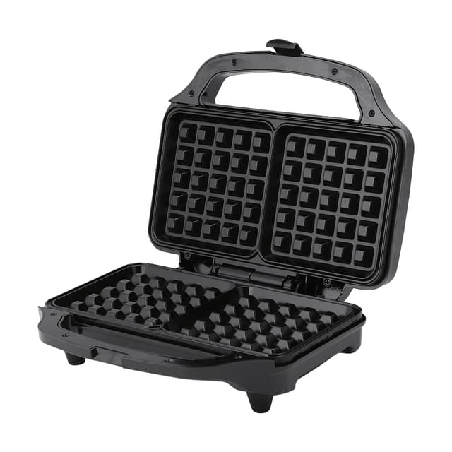 توستر بسعة شريحتين Waffle Maker With Non Stick Coating من Olsenmark - 179729