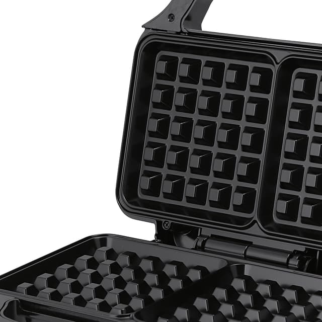Olsenmark Waffle Maker With Non Stick Coating SkidResistant Feet