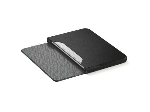 OtterBox Microsoft Surface Duo Ocity Case - Leather Folio, Full 360 Protection, Magnetic Closure, Thin Minimalist Profile, Works w/ Surface Duo Bumper - Black