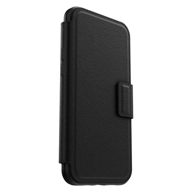 OtterBox Magsafe Folio for iPhone 12 Pro Max - Leather Wallet Magnetic Folio, Designed for Apple MagSafe, Built-in Card & Cash Slots, Detachable & Easy Install - Black - SW1hZ2U6MzYyNTA0