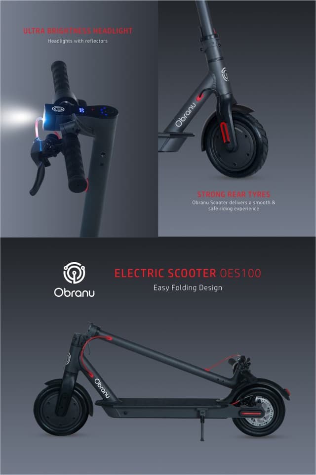 سكوتر الكهربائي القابل للطي Obranu Electric Scooter OES-100