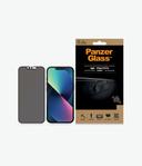 PANZERGLASS iPhone 13/13 Pro - Cam Slider Black Frame Screen Protector - Privacy - SW1hZ2U6MzYyNjY4