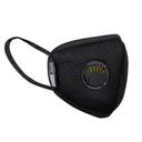 PARA JOHN Black Mask with Certified 6 Layer Filter - Reusable Cotton Face Mask - Unisex Design (Pack of 1)