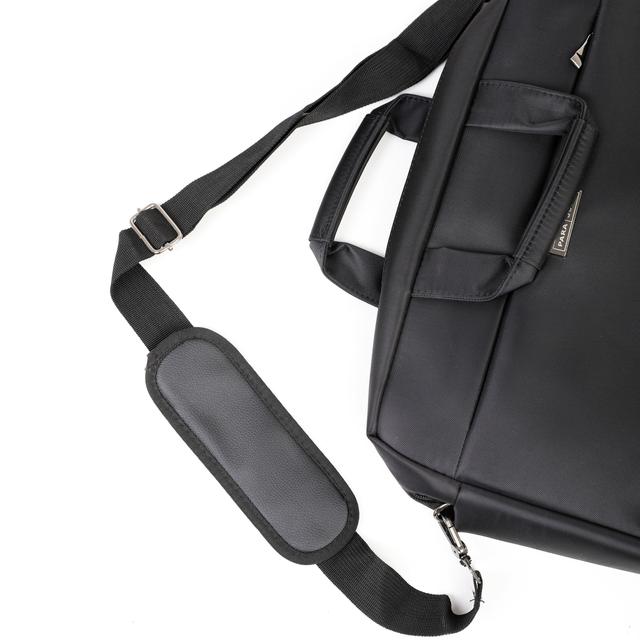 شنطة لابتوب قياس 15 إنش لون أسود Laptop Messenger Backpack - Laptop Messenger Bags Shoulder Backpack Handbag - PARA JOHN - SW1hZ2U6NDE3NTQ5