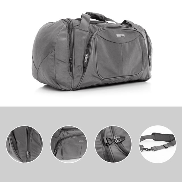PARA JOHN Duffle Bag/Travel Bag - Cabin Size Travel Duffel Bag - Holdall Duffle Carry Bag - Lightweight - SW1hZ2U6NDMzMjIy