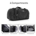 شنطة سفر محمولة لون أسود PARA JOHN Duffle Bag/Travel Bag - SW1hZ2U6NDMzMjU1