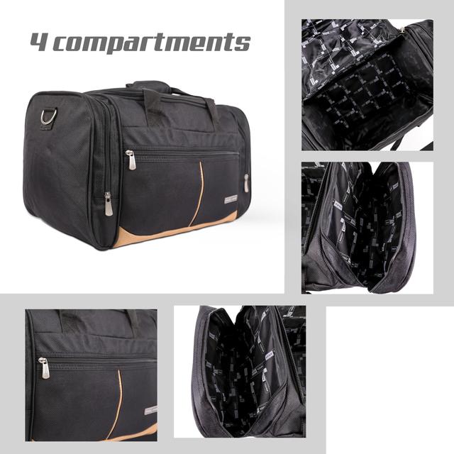 شنطة سفر (حقيبة سفر) - أسود  PARA JOHN Duffle Bag/Travel Bag - SW1hZ2U6NDMzMzcy