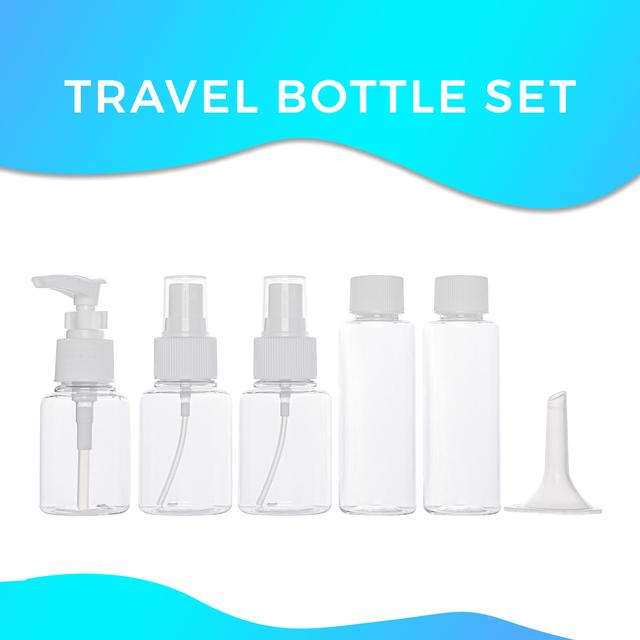 PARA JOHN 7 PCS TRAVEL BOTTLE SET - SW1hZ2U6NDE2MDky