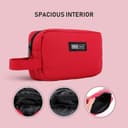 شنطة يد (حقيبة يد ) - أحمر  PARA JOHN Toiletry Bag