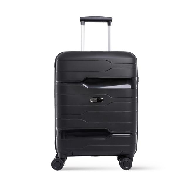 شنطة سفر قياس 20 بوصة لون أسود PARA JOHN Travel Luggage Suitcase - SW1hZ2U6NDMzMTIy