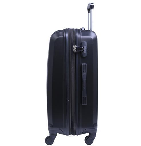 مجموعة شنط سفر قياس  24 و 28 بوصة لون أسود PARA JOHN 2 Pcs Luggage Trolley Set - SW1hZ2U6NDM2NTgz