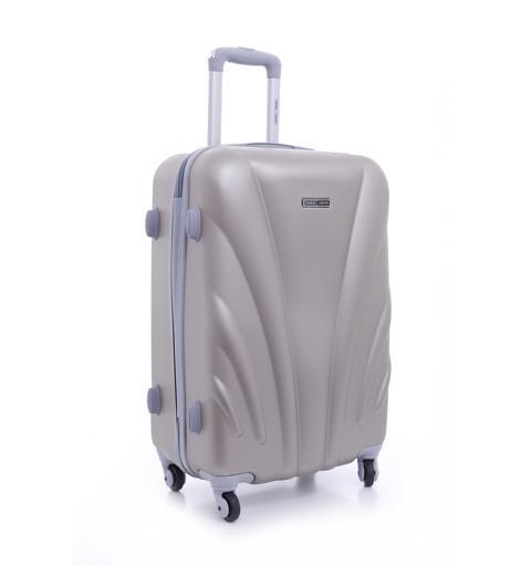 PARA JOHN Palma Luggage Trolley, Golden 20 Inch - SW1hZ2U6MzY1MDI0