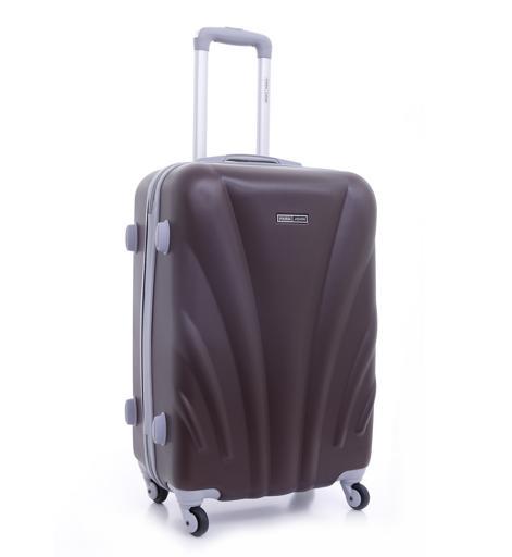 شنطة سفر قياس 20 بوصة لون بني PARA JOHN Palma Luggage Trolley, Coffee 20 Inch - SW1hZ2U6MzY1MDM3