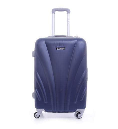 PARA JOHN Palma Luggage Trolley, Dark Blue 20 Inch - SW1hZ2U6MzY1MDQy