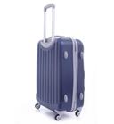 شنطة سفر قياس 20 بوصة لون أزرق غامق PARA JOHN Palma Luggage Trolley - SW1hZ2U6MzY1MDU0