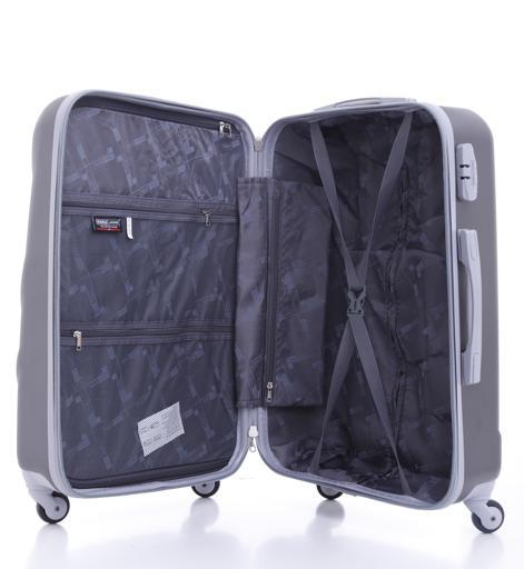 شنطة سفر قياس 28 بوصة لون رمادي PARA JOHN Palma Luggage Trolley - SW1hZ2U6MzY0OTQz