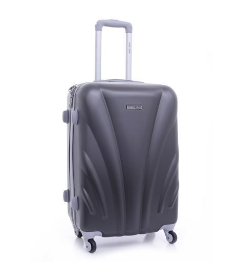 شنطة سفر قياس 20 بوصة لون رمادي PARA JOHN Palma Luggage Trolley - SW1hZ2U6MzY1MDY3