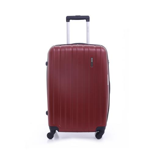 شنطة سفر قياس 24 بوصة لون خمري PARA JOHN Pabloz Luggage Trolley, Burgundy