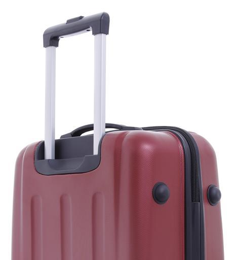 شنطة سفر قياس 20 بوصة لون خمري PARA JOHN Pabloz Luggage Trolley, Burgundy