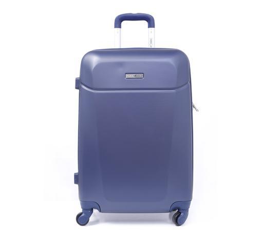 شنطة سفر قياس 24 بوصة لون أزرق PARA JOHN Hardside Luggage Trolley, Blue 24 Inch