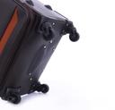 طقم حقائب سفر 3 حقائب مادة PVC بعجلات دوارة (20 ، 24 ، 28) بوصة بني و أسود PARA JOHN - Buffalos 3 Pcs Trolley Luggage Set, Brown - SW1hZ2U6MzY1MjYz