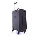 طقم حقائب سفر 3 حقائب مادة PVC بعجلات دوارة (20 ، 24 ، 28) بوصة بني و أسود PARA JOHN - Buffalos 3 Pcs Trolley Luggage Set, Brown - SW1hZ2U6MzY1MjY3