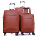 PARA JOHN Buffalos 3 Pcs Trolley Luggage Set, Orange