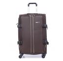 طقم حقائب سفر 3 حقائب مادة البوليستر بعجلات دوارة (20 ، 24 ، 28) بوصة لون القهوة PARA JOHN - PJTR3040 3 Pcs Trolley Luggage Set, Coffee - SW1hZ2U6MzY1MzIx