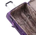 طقم حقائب سفر 3 حقائب مادة البوليستر بعجلات دوارة (20 ، 24 ، 28) بوصة بنفسجي PARA JOHN - 3 Pcs Trolley Luggage Set, Purple - SW1hZ2U6NDM2NjYz