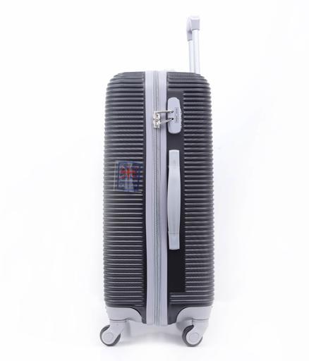 شنطة سفر قياس 28 بوصة لون أسود PARA JOHN Abs Hard Trolley Luggage - SW1hZ2U6MzY1MzUz