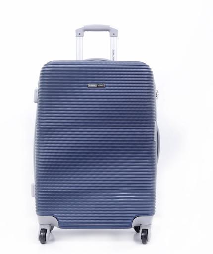 شنطة سفر قياس 24 بوصة لون كحلي PARA JOHN Abs Hard Trolley Luggage - SW1hZ2U6MzY1NDMz