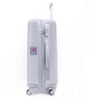 شنطة سفر قياس 20 بوصة لون فضي PARA JOHN Abs Hard Trolley Luggage - SW1hZ2U6MzY1NDk5