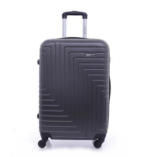 طقم حقائب سفر 3 حقائب مادة ABS بعجلات دوارة (20 ، 24 ، 28) بوصة رمادي غامق PARA JOHN - Abs Hard Trolley Luggage Set, Dark Grey - SW1hZ2U6MzY1NjE2