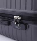 PARA JOHN Abs Hard Trolley Luggage Set, Dark Grey