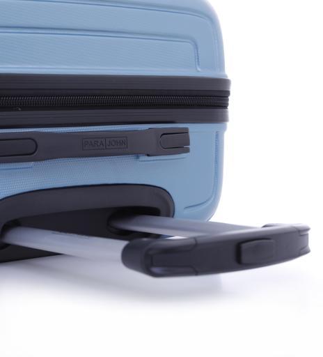 طقم حقائب سفر 3 حقائب مادة ABS بعجلات دوارة (20 ، 24 ، 28) بوصة أزرق فاتح PARA JOHN - Abs Hard Trolley Luggage Set, Light Blue - SW1hZ2U6MzY1NjM3