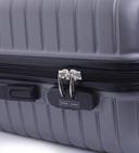 طقم حقائب سفر 3 حقائب مادة ABS بعجلات دوارة (20 ، 24 ، 28) بوصة رمادي فاتح PARA JOHN - Abs Hard Trolley Luggage Set, Light Grey - SW1hZ2U6MzY1NjU0