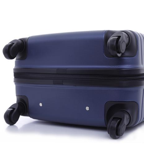طقم حقائب سفر 3 حقائب مادة ABS بعجلات دوارة (20 ، 24 ، 28) بوصة أزرق PARA JOHN - Abs Hard Trolley Luggage Set, Blue - SW1hZ2U6MzY1NjY1