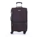 طقم حقائب سفر 3 حقائب مادة البوليستر بعجلات دوارة (20 ، 24 ، 28) بوصة لون القهوة PARA JOHN - Polyester Soft Trolley Luggage Set, Coffee - SW1hZ2U6NDM2NzI5