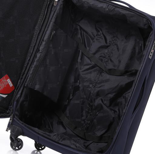 طقم حقائب سفر 3 حقائب مادة النايلون بعجلات دوارة (20 ، 24 ، 28) بوصة أزرق PARA JOHN - PJTR3116 Polyester Soft Trolley Luggage Set, Blue - SW1hZ2U6NDA3NzA4
