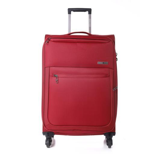 طقم حقائب سفر 3 حقائب مادة البوليستر بعجلات دوارة (20 ، 24 ، 28) بوصة أحمر PARA JOHN - PJTR3116 Polyester Soft Trolley Luggage Set, Red - SW1hZ2U6MzY0Nzg4