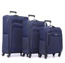 PARA JOHN Polyester Soft Trolley Luggage Set, Navy - SW1hZ2U6MzY0Nzk5