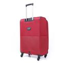 طقم حقائب سفر 3 حقائب مادة البوليستر بعجلات دوارة (20 ، 24 ، 28) بوصة أحمر PARA JOHN - Polyester Soft Trolley Luggage Set, Red - SW1hZ2U6MzY0ODM2