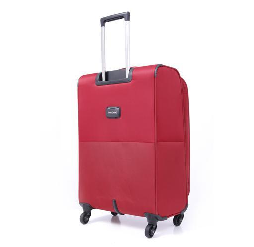 PARA JOHN Polyester Soft Trolley Luggage Set, Red - SW1hZ2U6MzY0ODM2