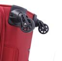 طقم حقائب سفر 3 حقائب مادة البوليستر بعجلات دوارة (20 ، 24 ، 28) بوصة أحمر PARA JOHN - Polyester Soft Trolley Luggage Set, Red - SW1hZ2U6MzY0ODMw